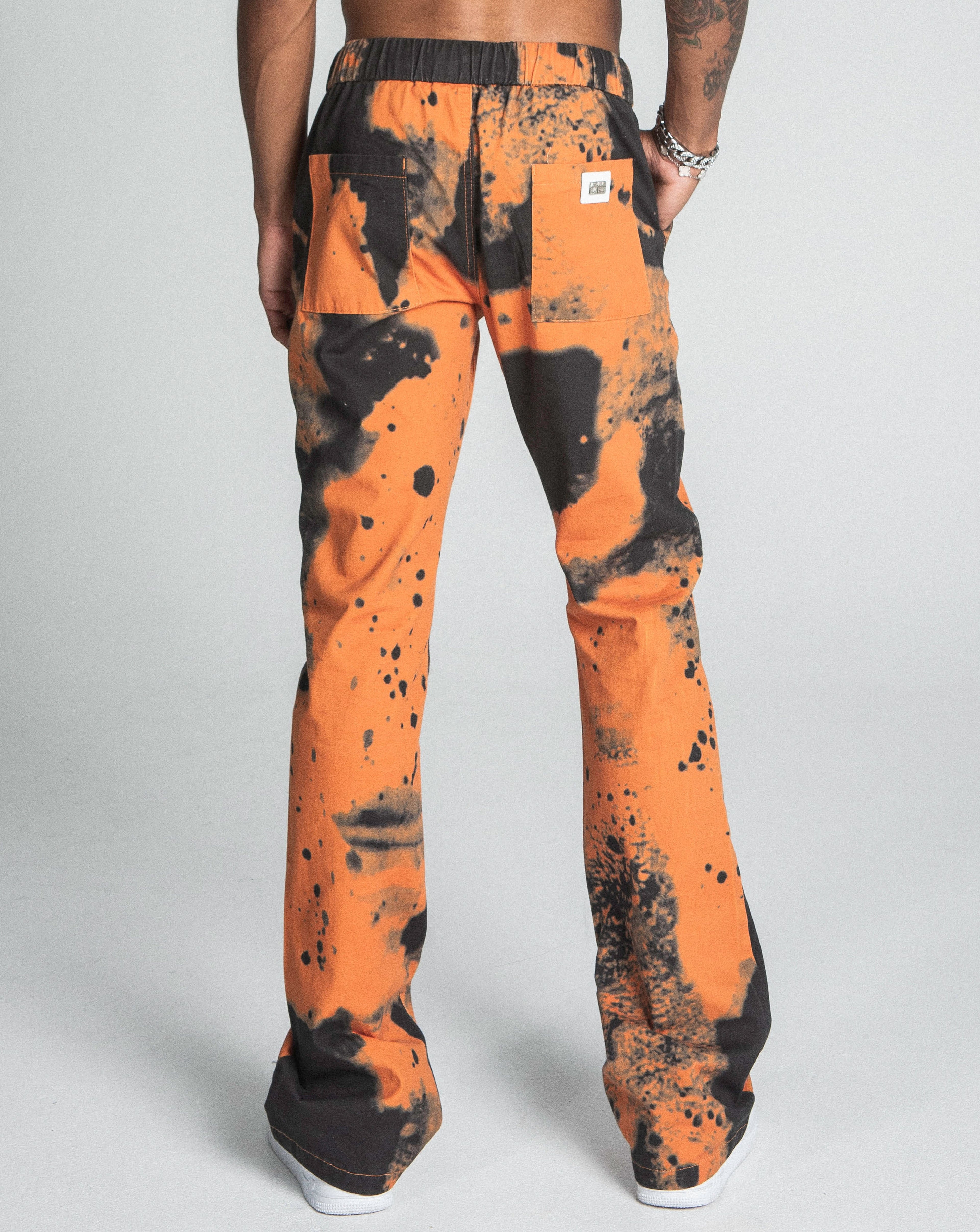 AJ04SK COLOR DYE STACKED JEANS