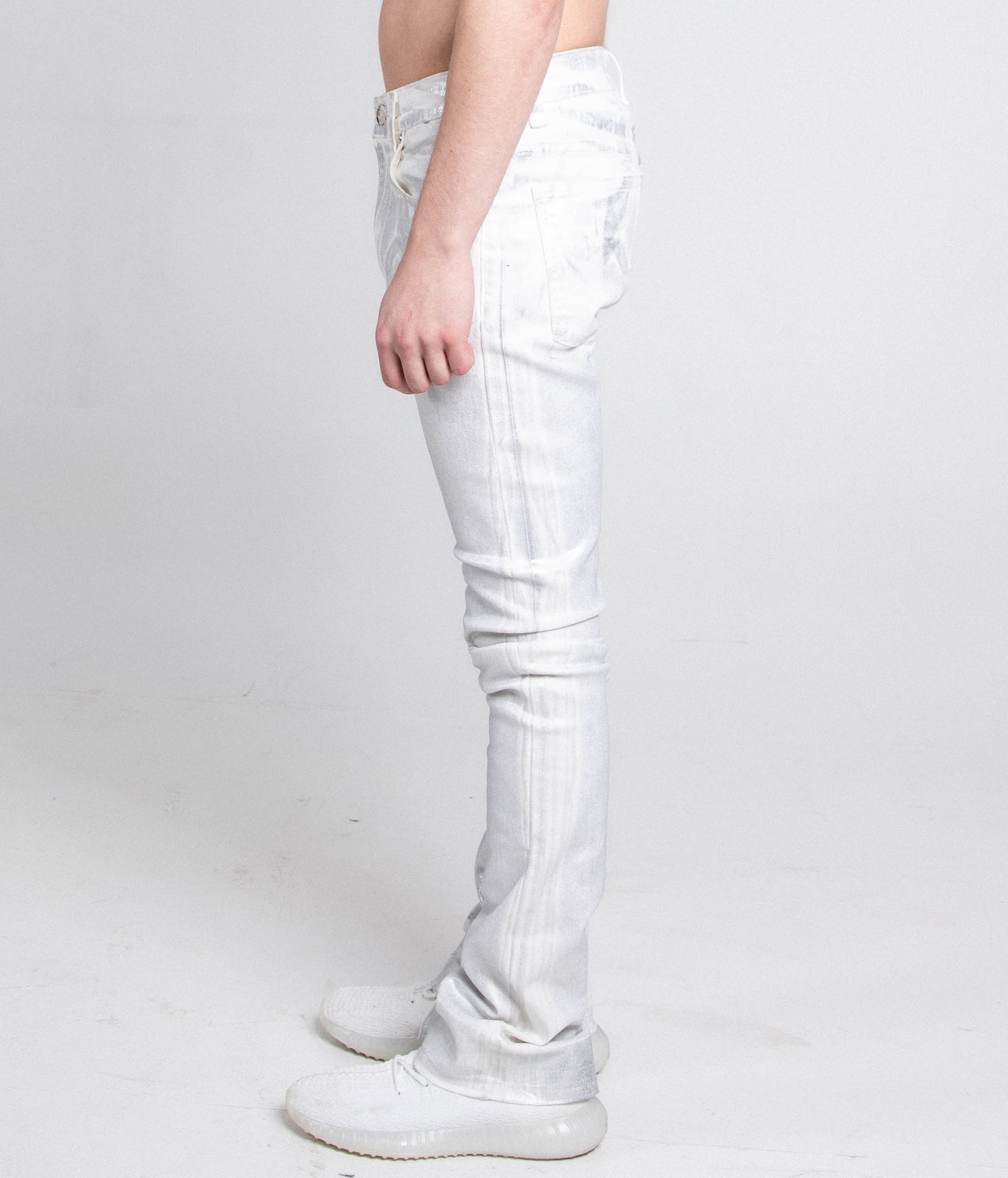 ASJ691 SILHOUETTES  STACKED JEANS