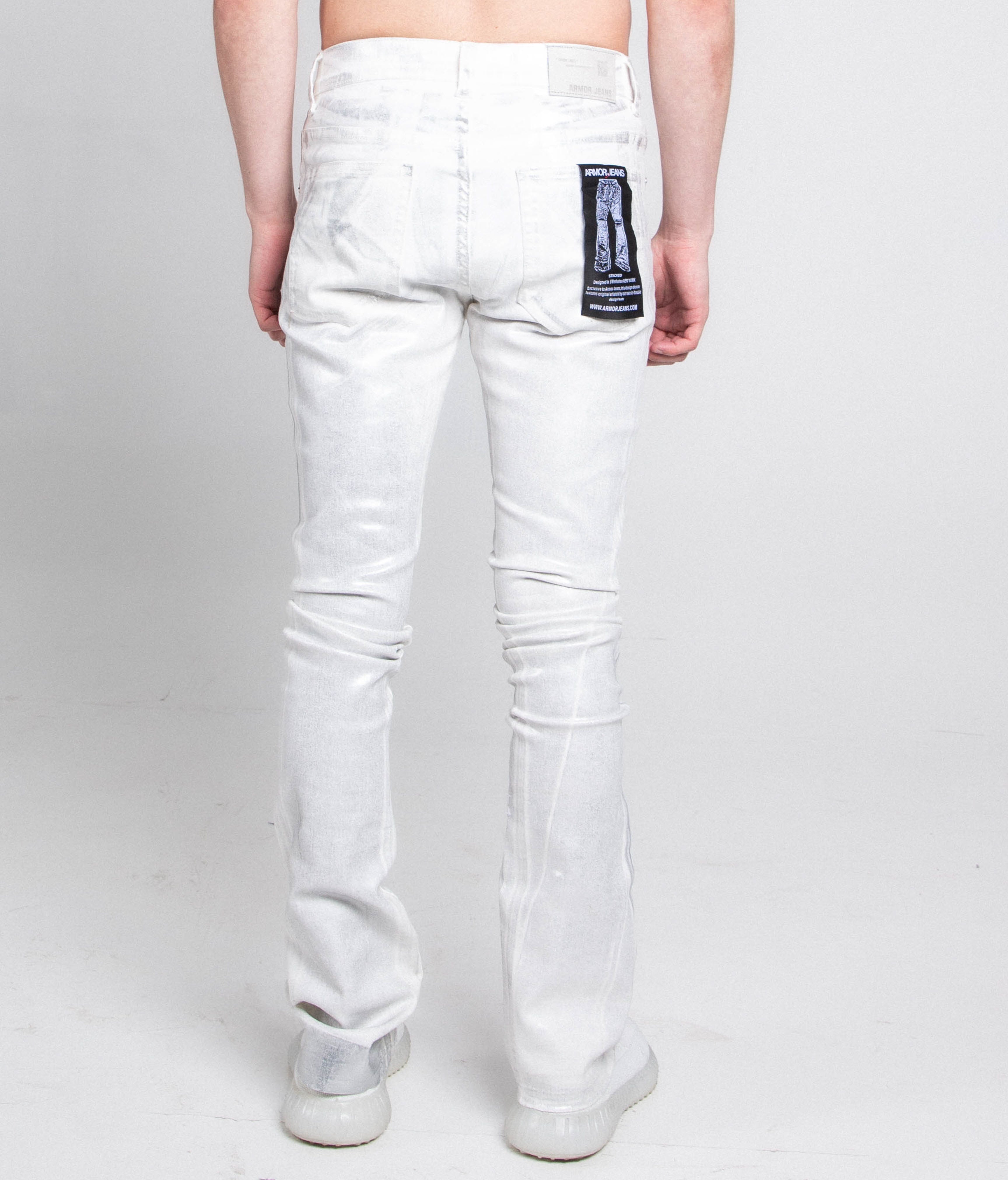 ASJ691 SILHOUETTES  STACKED JEANS